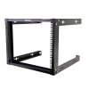 rack abierto de montaje en pared, de 19in, 8 unidades de rack