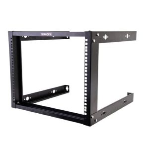 rack abierto de montaje en pared, de 19in, 8 unidades de rack