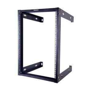 rack abierto de montaje en pared, de 19in, 16 unidades de rack