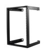 rack abierto de montaje en pared, de 19in, 16 unidades de rack