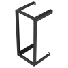 rack abierto de 19" para montaje en pared de 24 unidades.