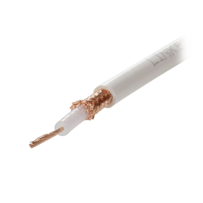 carrete de 100 metros de cable tipo rg58au, con forro blanco carrete de 100 metros de cable tipo rg58au, con forro blanco