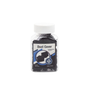 bote con 100 protectores anti polvo para puerto rj45 color negro