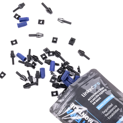 kit de montaje rápido para equipos en rack / no más tuercas enjauladas / soporta hasta 50 kg (50 piezas) kit de montaje rápido para equipos en rack / no más tuercas enjauladas / soporta hasta 50 kg (50 piezas)