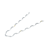 remate preformado de acero galvanizado para fibra mini adss diámetros 6 7 mm (preformado con tecnología sin polvo abrasivo) estructura de 3 hilos