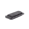 caja de distribución de fibra Óptica horizontal, hasta 96 empalmes, exterior ip68, 3 puertos de entrada y salida