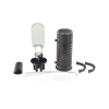 caja de distribución de fibra Óptica vertical tipo domo, 48 empalmes (expandible hasta 96 empalmes con charola lp scv 48 st), exterior, ip68