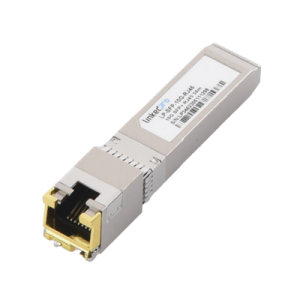 transceptor Óptico sfp+ a rj45 /10 gbps / conector rj45 / 10gbase t / distancia de hasta 30 m.