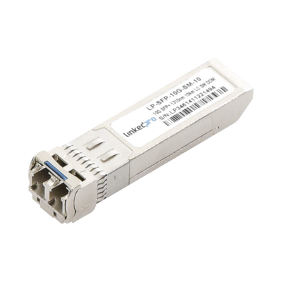 transceptor Óptico sfp+ (mini gbic) / monomodo 1310 nm / 10 gbps / 10gbase lr / conectores lc/upc dúplex / ddm / hasta 10 km transceptor Óptico sfp+ (mini gbic) / monomodo 1310 nm / 10 gbps / 10gbase lr / conectores lc/upc dúplex / ddm / hasta 10 km