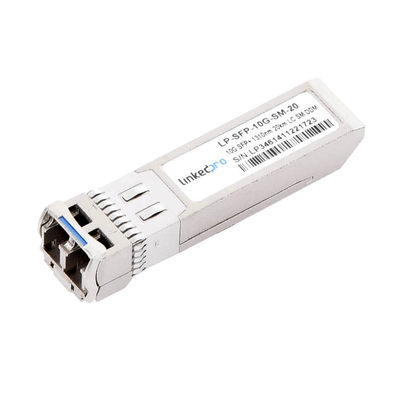 transceptor Óptico sfp+ (mini gbic) / monomodo 1310 nm / 10 gbps / 10gbase lr / conectores lc/upc dúplex / ddm / hasta 20 km transceptor Óptico sfp+ (mini gbic) / monomodo 1310 nm / 10 gbps / 10gbase lr / conectores lc/upc dúplex / ddm / hasta 20 km