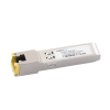 transceptor Óptico sfp a rj45 / auto negociación 10/100/1000 mbps / conector rj45 / 1000base t / distancia de hasta 100 m.