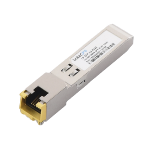 transceptor Óptico sfp a rj45 / auto negociación 10/100/1000 mbps / conector rj45 / 1000base t / distancia de hasta 100 m.