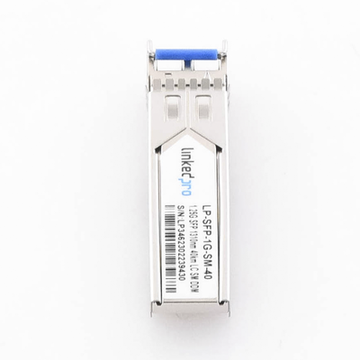 transceptor Óptico sfp (mini gbic) / monomodo 1310 nm / 1.25 gbps / 1000base ex / conectores lc/upc dúplex / ddm / hasta 40 km transceptor Óptico sfp (mini gbic) / monomodo 1310 nm / 1.25 gbps / 1000base ex / conectores lc/upc dúplex / ddm / hasta 40 km