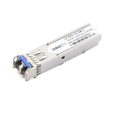 transceptor Óptico sfp (mini gbic) / monomodo 1310 nm / 1.25 gbps / 1000base ex / conectores lc/upc dúplex / ddm / hasta 40 km transceptor Óptico sfp (mini gbic) / monomodo 1310 nm / 1.25 gbps / 1000base ex / conectores lc/upc dúplex / ddm / hasta 40 km