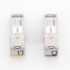 transceptores Ópticos bidireccionales sfp+ (mini gbic) / monomodo 1490 & 1550 nm / 10 gbps / 10gbase bx / conector lc/upc simplex / ddm / hasta 100 km / 2 piezas