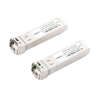 transceptores Ópticos bidireccionales sfp+ (mini gbic) / monomodo 1270 & 1330 nm / 10 gbps / 1000base bx / conector lc/upc simplex / ddm / hasta 20 km / 2 piezas