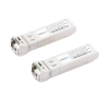 transceptores Ópticos bidireccionales sfp+ (mini gbic) / monomodo 1270 & 1330 nm / 10 gbps / 10gbase bx / conector lc/upc simplex / ddm / hasta 60 km / 2 piezas
