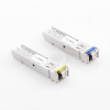 transceptores Ópticos bidireccionales sfp (mini gbic) / monomodo 1310 & 1550 nm / 1.25 gbps / 1000base bx / conector lc/upc simplex / ddm / hasta 10 km / 2 piezas