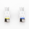 transceptores Ópticos bidireccionales sfp (mini gbic) / monomodo 1310 & 1550 nm / 1.25 gbps / 1000base bx / conector lc/upc simplex / ddm / hasta 10 km / 2 piezas