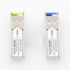 transceptores Ópticos bidireccionales sfp (mini gbic) / monomodo 1310 & 1550 nm / 1.25 gbps / 1000base bx / conector lc/upc simplex / ddm / hasta 40 km / 2 piezas