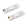 transceptores Ópticos bidireccionales sfp (mini gbic) / monomodo 1310 & 1550 nm / 1.25 gbps / 1000base bx / conector lc/upc simplex / ddm / hasta 40 km / 2 piezas