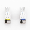 transceptores Ópticos bidireccionales sfp (mini gbic) / monomodo 1310 & 1550 nm / 1.25 gbps / 1000base bx / conector lc/upc simplex / ddm / hasta 5 km / 2 piezas