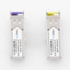 transceptores Ópticos bidireccionales sfp (mini gbic) / monomodo 1490 & 1550 nm / 1.25 gbps / 1000base bx / conector lc/upc simplex / ddm / hasta 60 km / 2 piezas