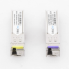 transceptores Ópticos bidireccionales sfp (mini gbic) / monomodo 1490 & 1550 nm / 1.25 gbps / 1000base bx / conector lc/upc simplex / ddm / hasta 60 km / 2 piezas