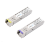 transceptores Ópticos bidireccionales sfp (mini gbic) / monomodo 1490 & 1550 nm / 1.25 gbps / 1000base bx / conector lc/upc simplex / ddm / hasta 60 km / 2 piezas