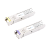 transceptores Ópticos bidireccionales sfp (mini gbic) / monomodo 1490 & 1550 nm / 1.25 gbps / 1000base bx / conector lc/upc simplex / ddm / hasta 80 km / 2 piezas