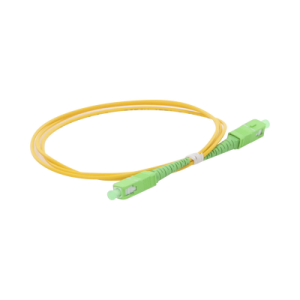 jumper de fibra Óptica monomodo sc/apc sc/apc simplex de 1 metro, 2mm