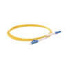 jumper de fibra Óptica monomodo lc/upc lc/upc simplex de 1 metro, 3mm