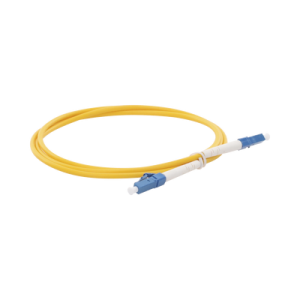 jumper de fibra Óptica monomodo lc/upc lc/upc simplex de 1 metro, 3mm