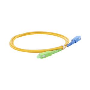 jumper de fibra Óptica monomodo sc/apc sc/upc simplex de 1 metro, 3mm