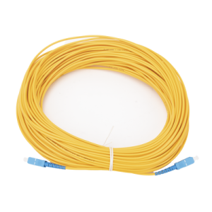 jumper de fibra Óptica monomodo sc/upc sc/upc simplex de 40 metros, 3mm