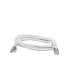 patch cord cat6a 10g blindado 2m ( 6.25 ft ) blanco