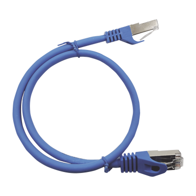 patch cord cat6a 10g blindado 7.0m ( 22.96 ft ) azul patch cord cat6a 10g blindado 7.0m ( 22.96 ft ) azul