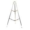 montaje de tripie para exterior, altura total del tripie 1.52 m. compatible con mástiles de hasta 3 m de largo 1 1/4 a 2" de diámetro