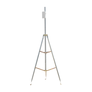kit de montaje de tripie con mástil de 3 metros ideal para instalar antenas, radios, cámaras, etc...
