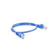 cable de parcheo utp cat5e 0.5 m azul