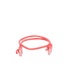 cable de parcheo utp cat5e 0.5 m rojo