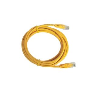 cable de parcheo utp cat5e 2.0m. amarillo