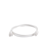 cable de parcheo utp cat5e 1 m blanco