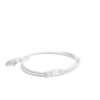 cable de parcheo utp cat5e 1 m blanco