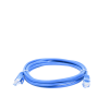cable de parcheo utp cat5e 2 m azul