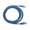 cable de parcheo utp cat5e 2 m azul