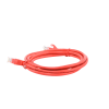 cable de parcheo utp cat5e 2.0m. rojo