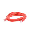 cable de parcheo utp cat5e 3.0m. rojo
