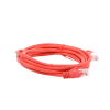 cable de parcheo utp cat5e 3.0m. rojo