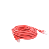cable de parcheo utp cat5e 7.0m. rojo